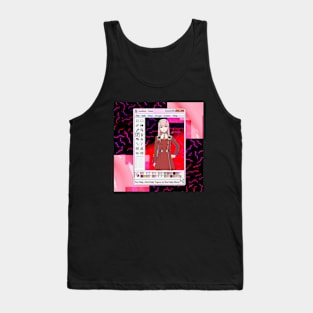 Zero Two Darling in The Franxx Aesthetic Tank Top